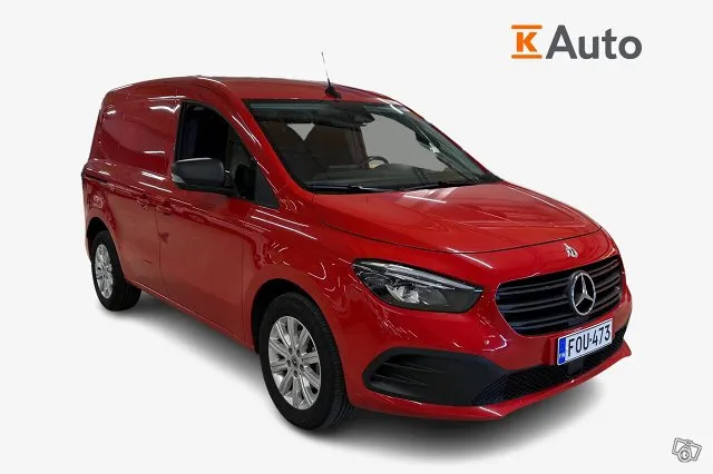 Mercedes-Benz Citan 112CDI K normaali L1 *Alv | Adaptiiviset led-ajovalot | Peruutuskamera | Webasto Image 1